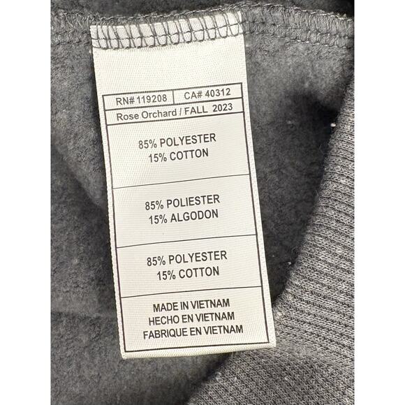 Mitchell & Ness Men’s Pittsburgh Penguins Snow Washed Fleece Sweatshirt Small - Picture 8 of 8